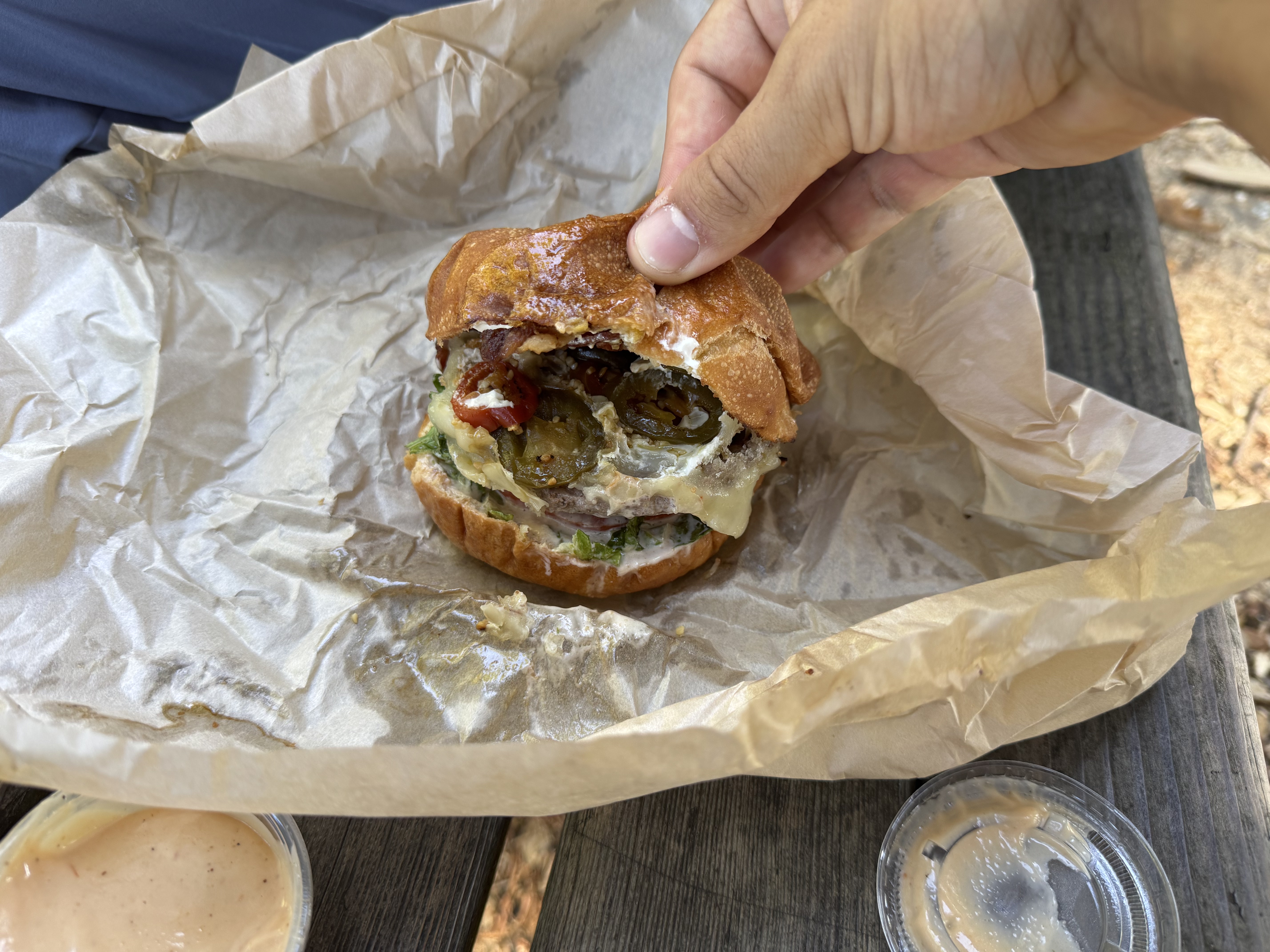 rain city burger sounders burger